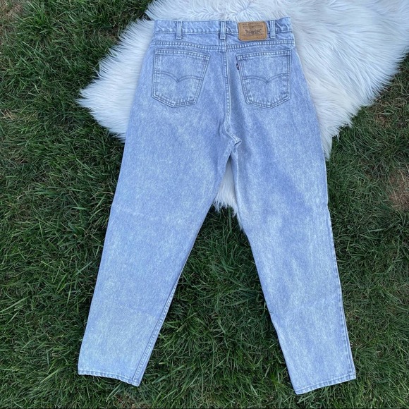 Levi’s vintage black acid wash black tab 550 jeans 33x30 - Picture 4 of 6